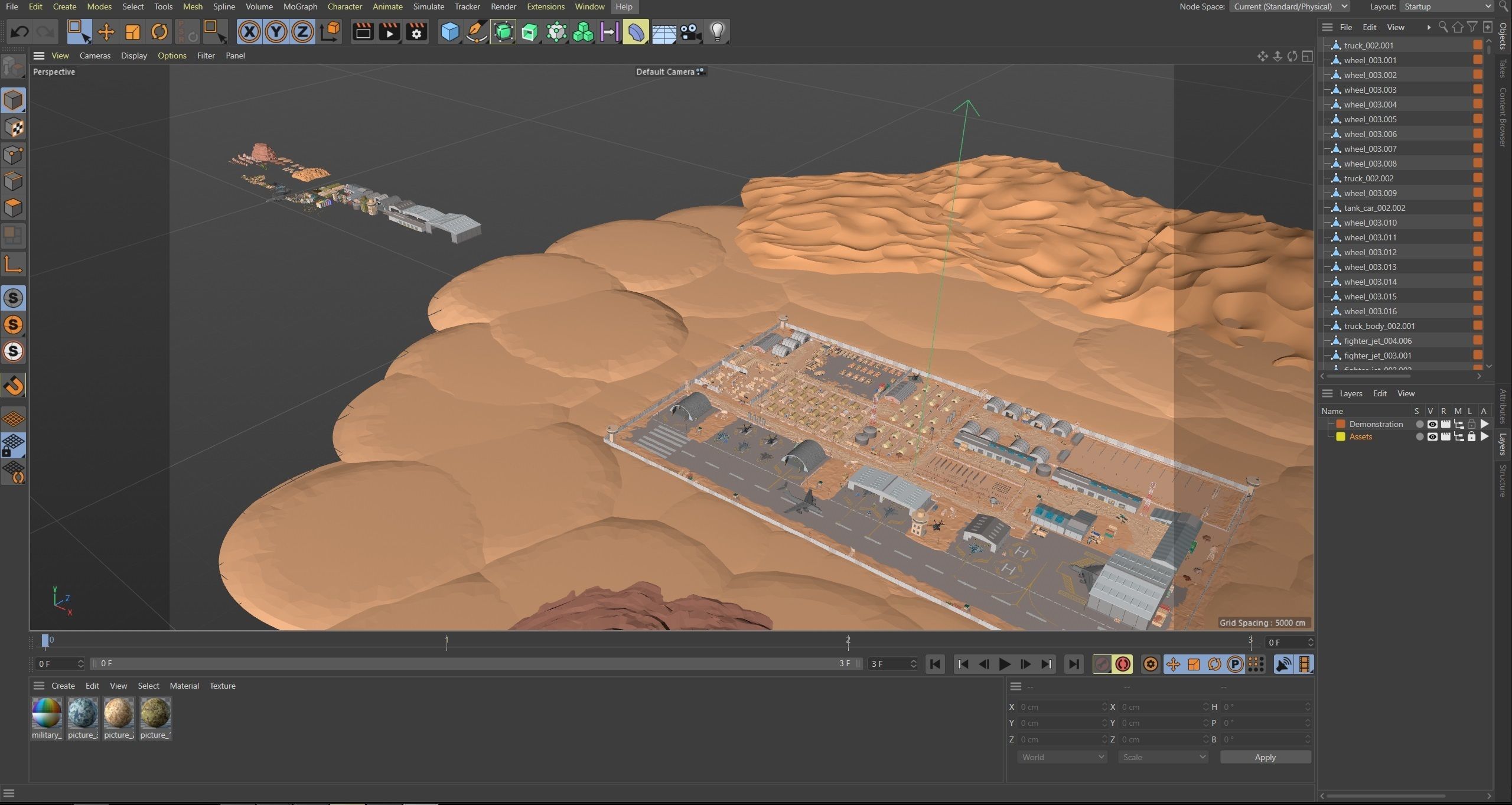 Military Low-poly 3D model_52