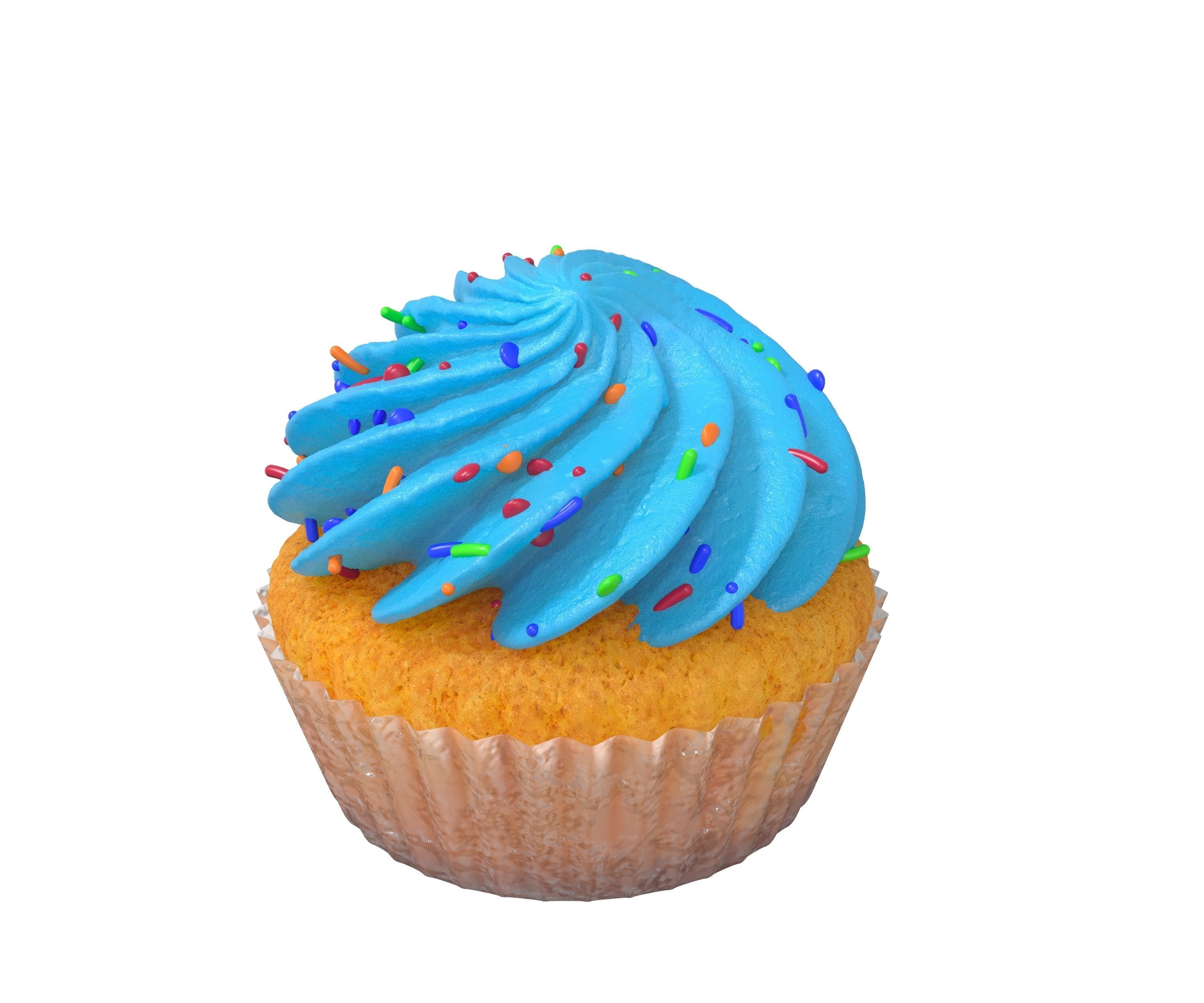 Cupcake  3D model_4