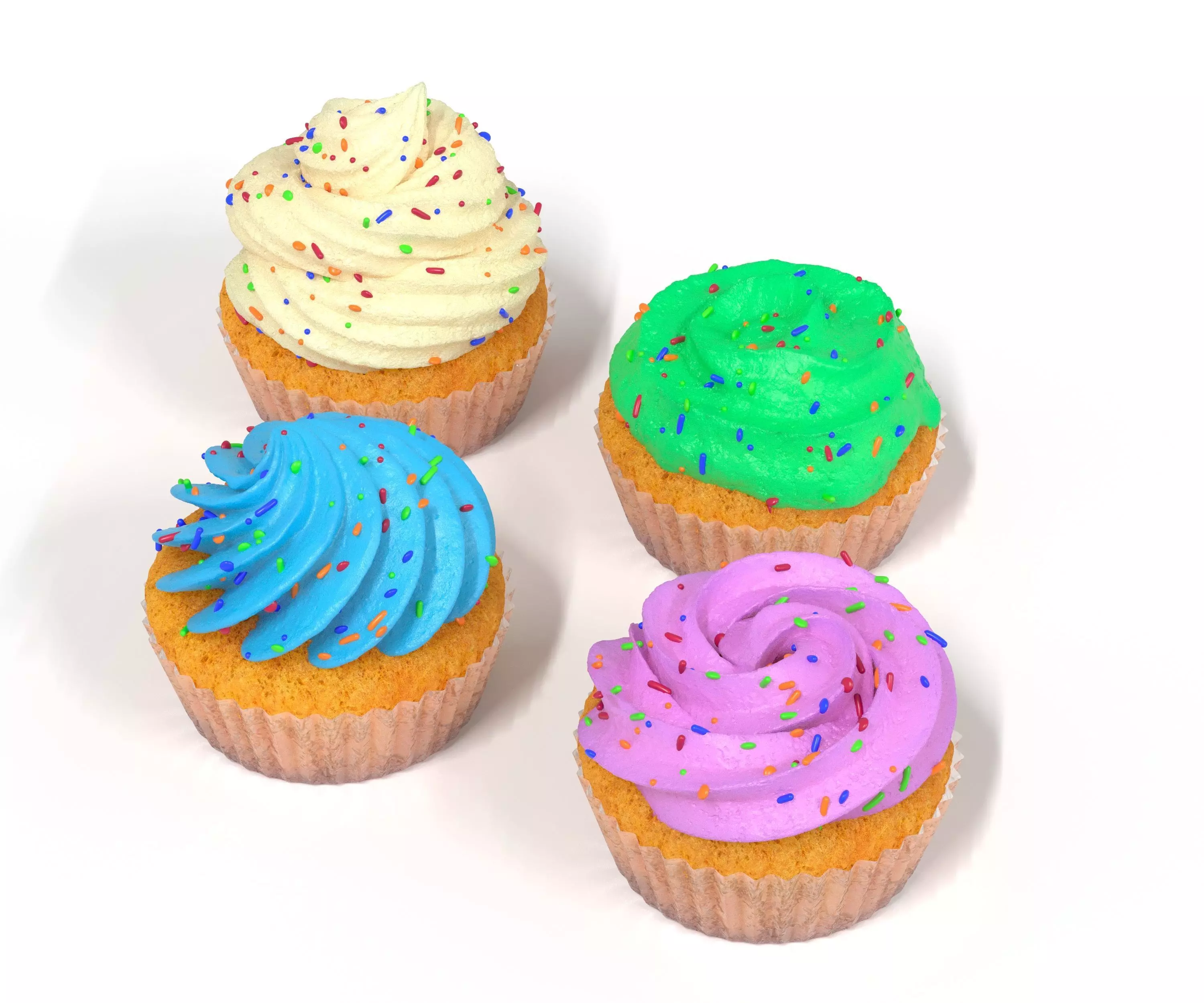 Cupcake  3D model_0
