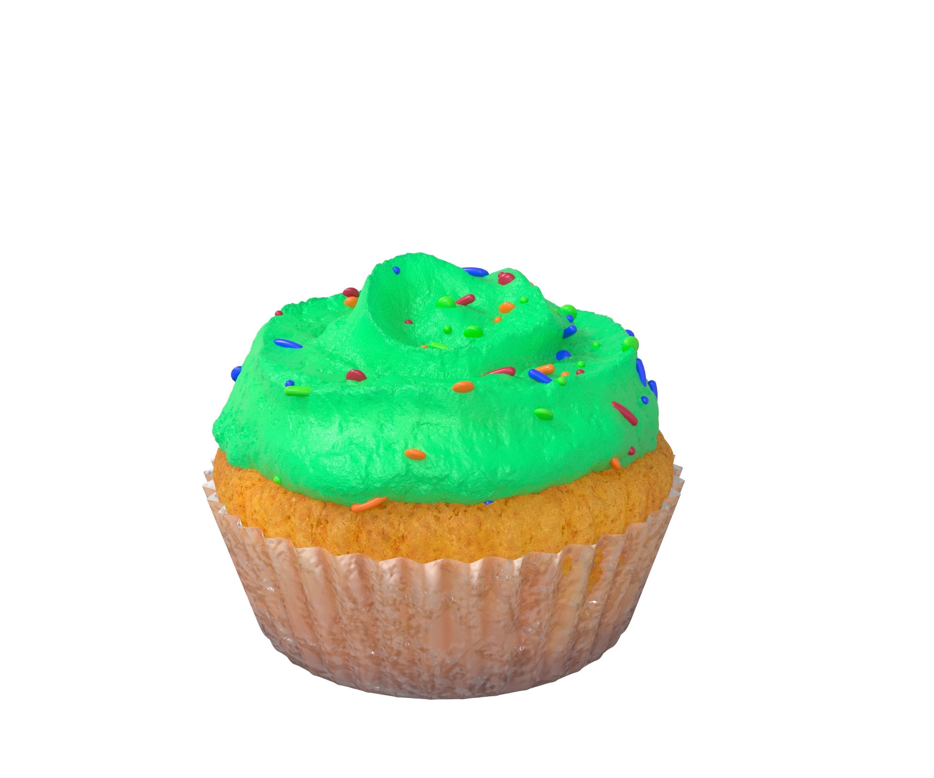 Cupcake  3D model_6