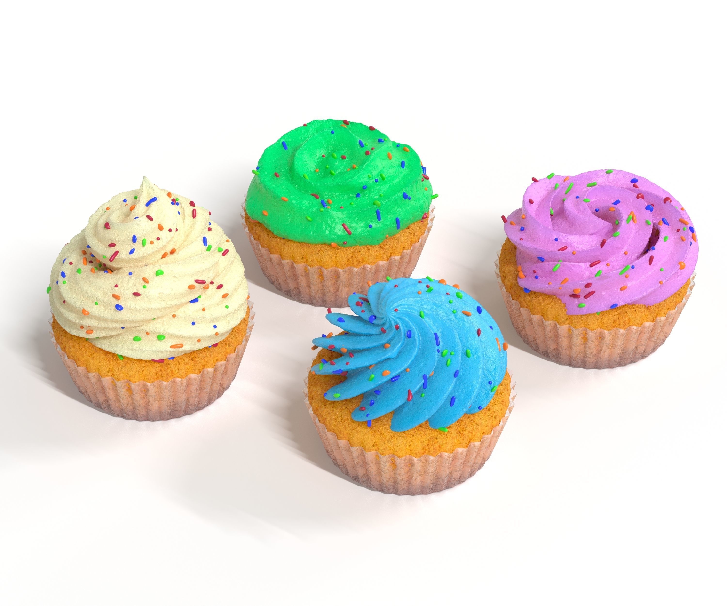 Cupcake  3D model_1