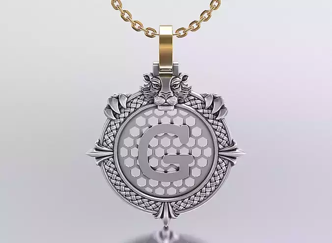 Letters Pendants 3D print model