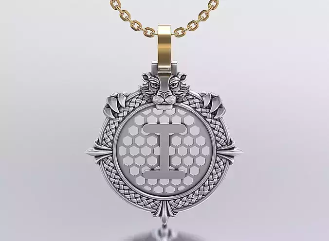 Letters Pendants 3D print model