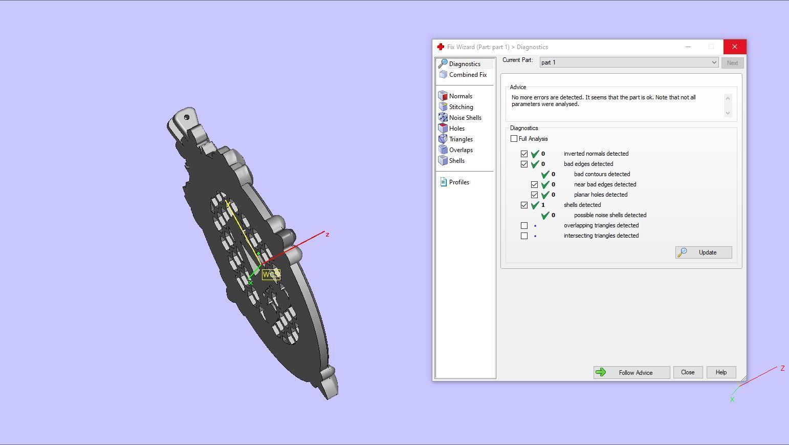 Letters Pendants 3D print model_4