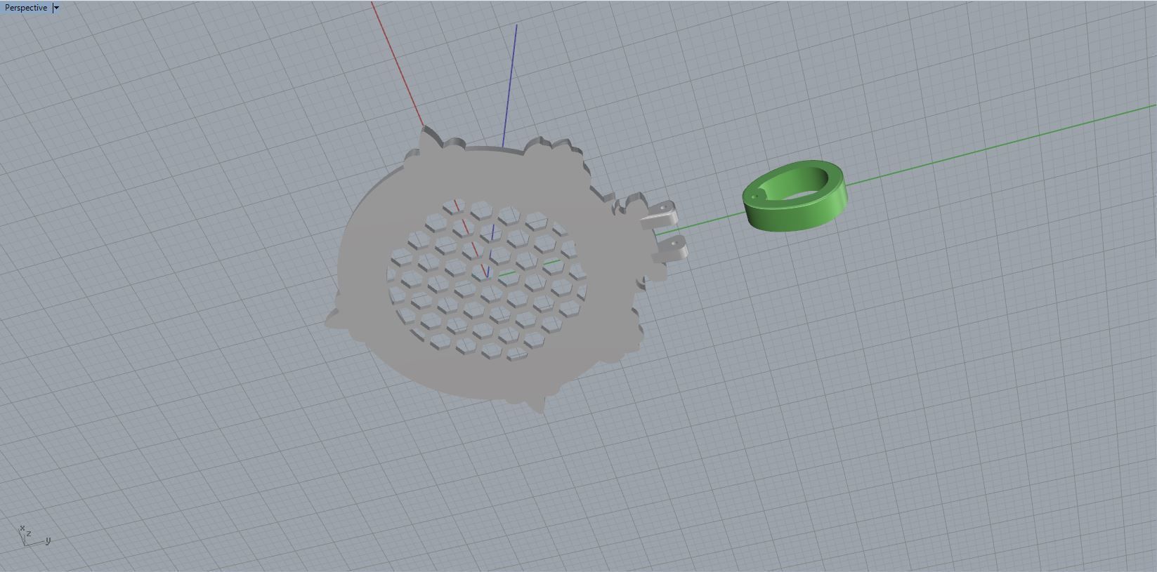 Letters Pendants 3D print model_3