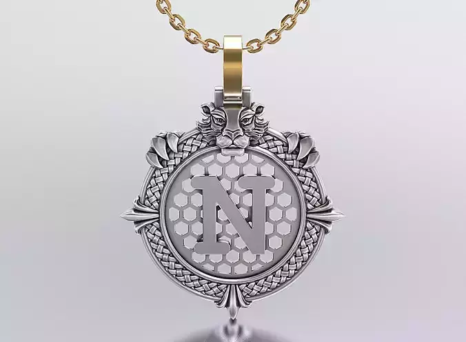 Letters Pendants 3D print model