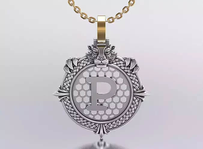 Letters Pendants 3D print model