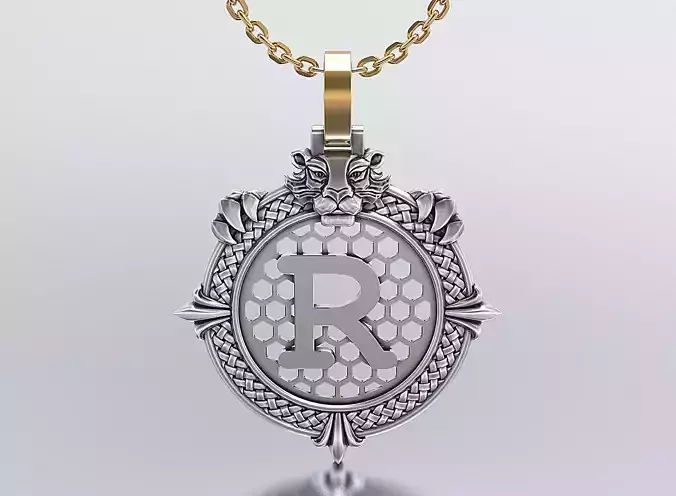 Letters Pendants 3D print model