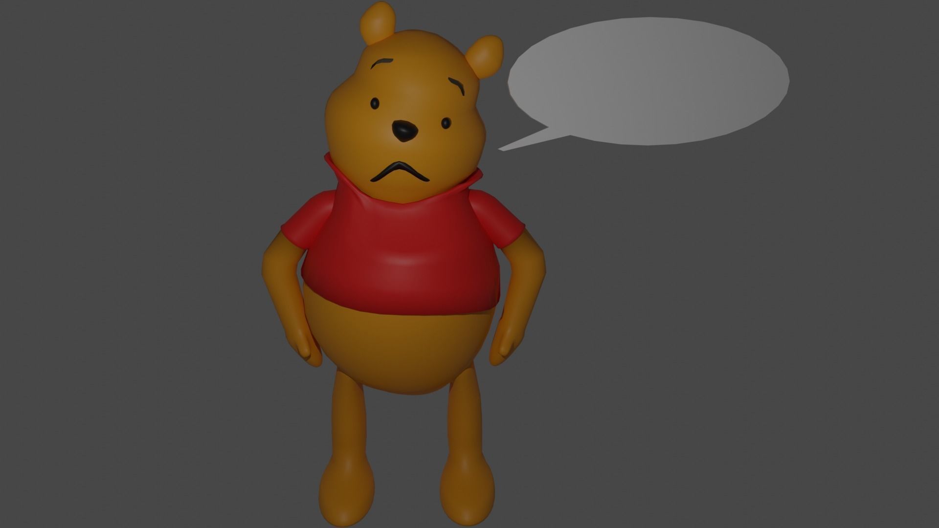 Silly ol bear 3D model_1
