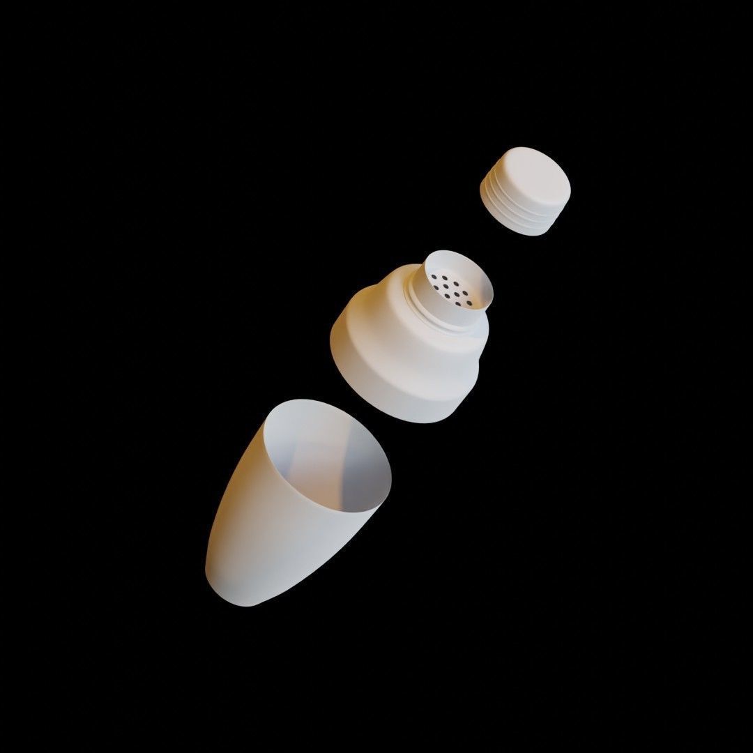 Cobbler Shaker 3D model_4