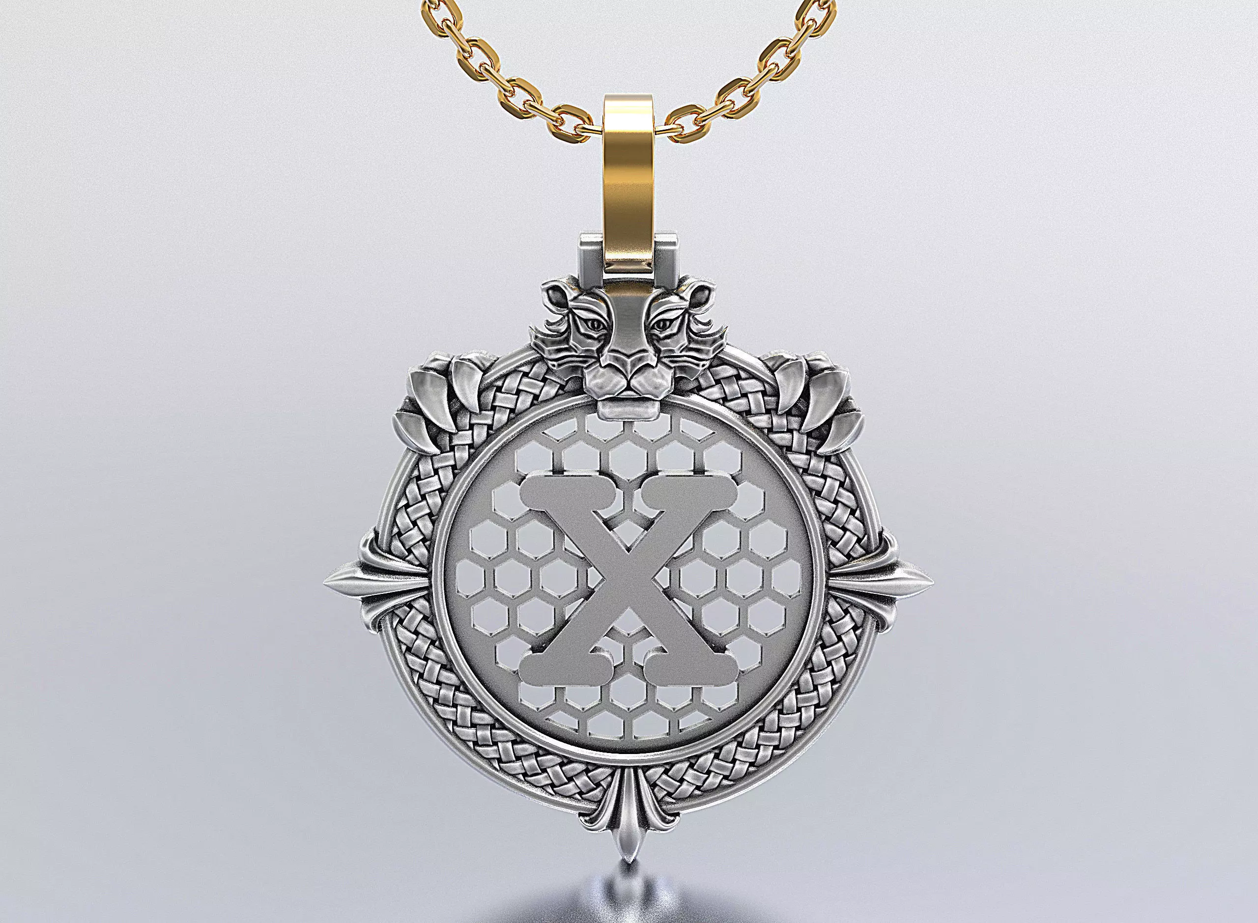 Letters Pendants 3D print model