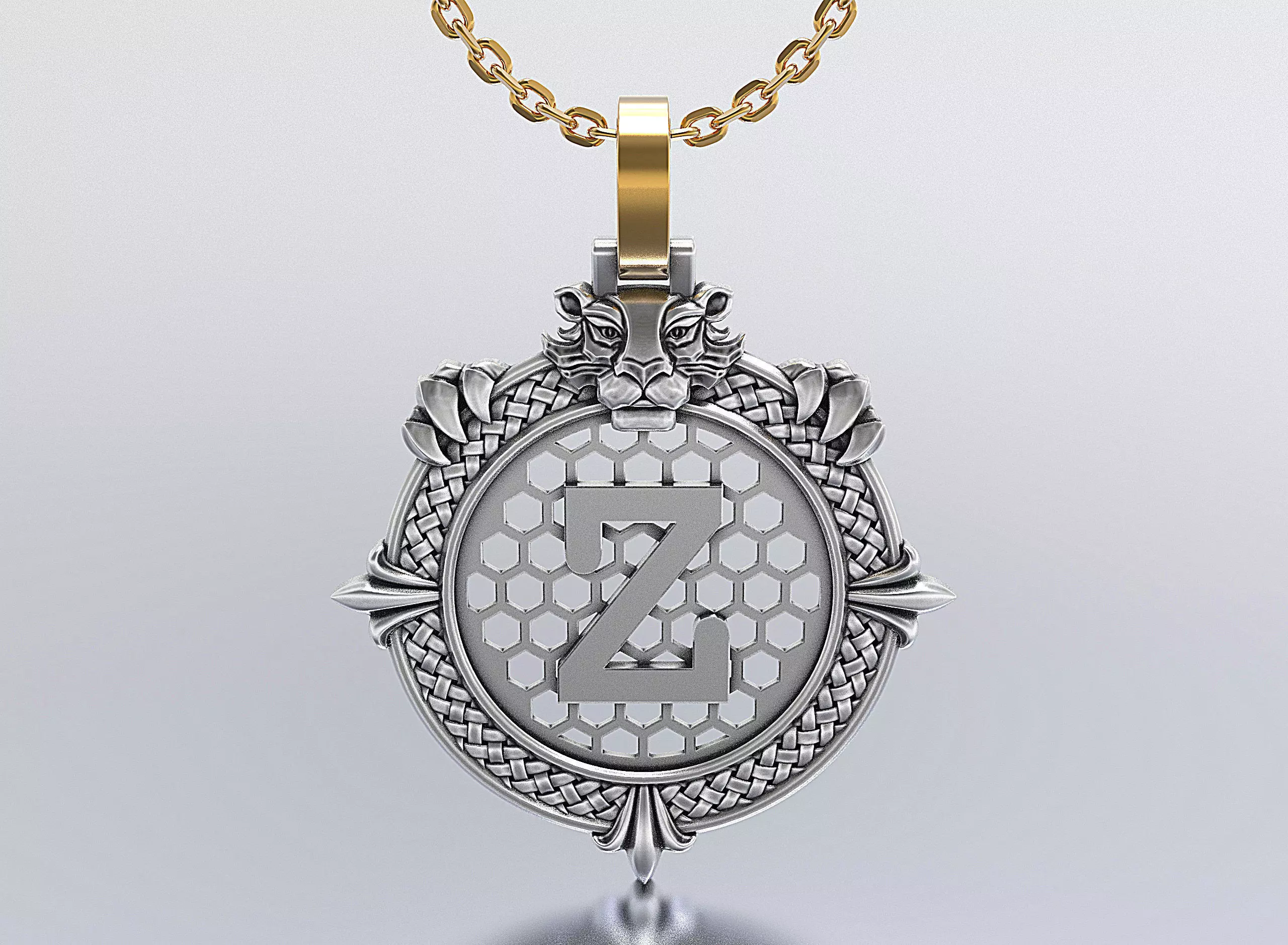 Letters Pendants 3D print model