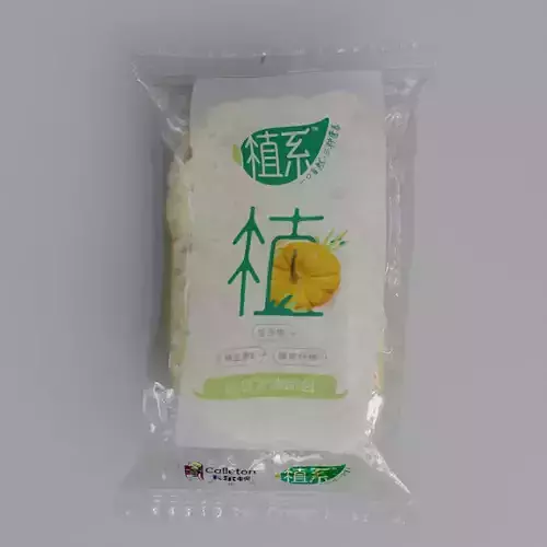 snack chinese bread in plastic bag