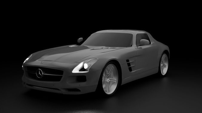 Mercedes-Benz SLS AMG 2011 3D model