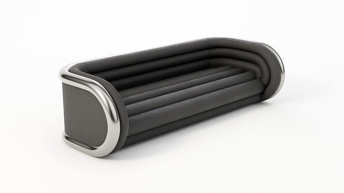 Tube Sofa 3D model 3