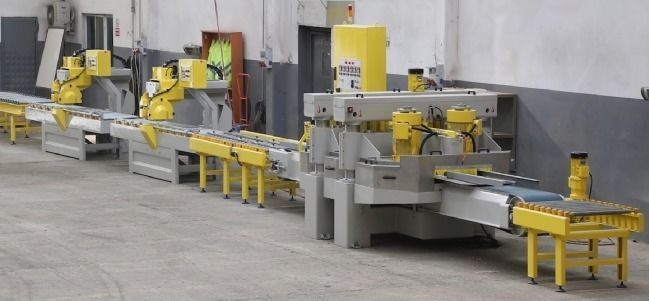 Horizontal Marble Splitting Machine 3D model_8