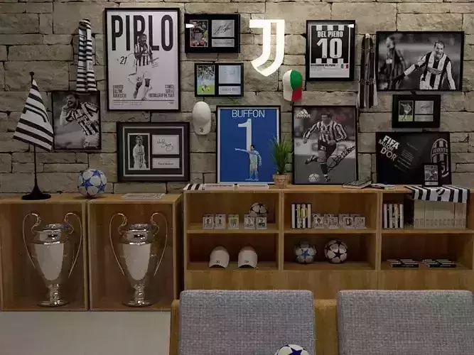 room wall juventus
