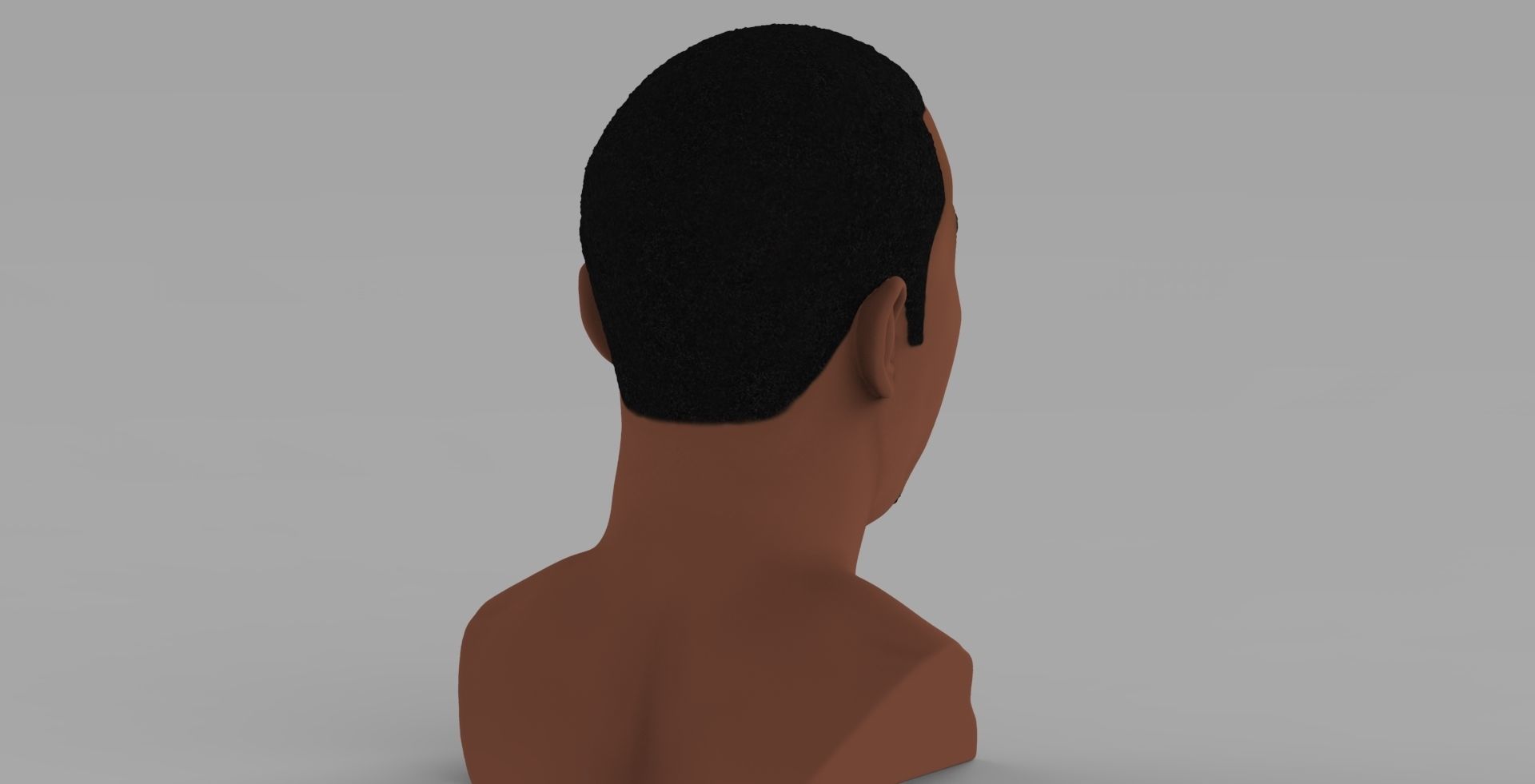 P Diddy bust ready for full color 3D printing 3D print model_6