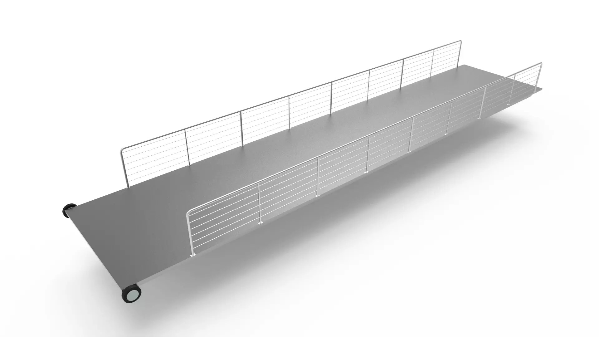 Loading ramp ship 3D model_0