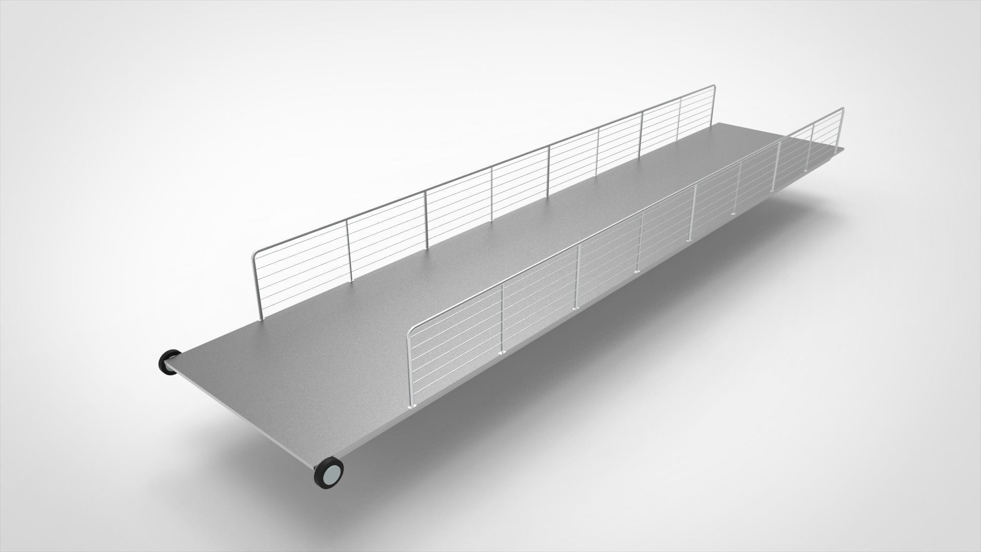 Loading ramp ship 3D model_2