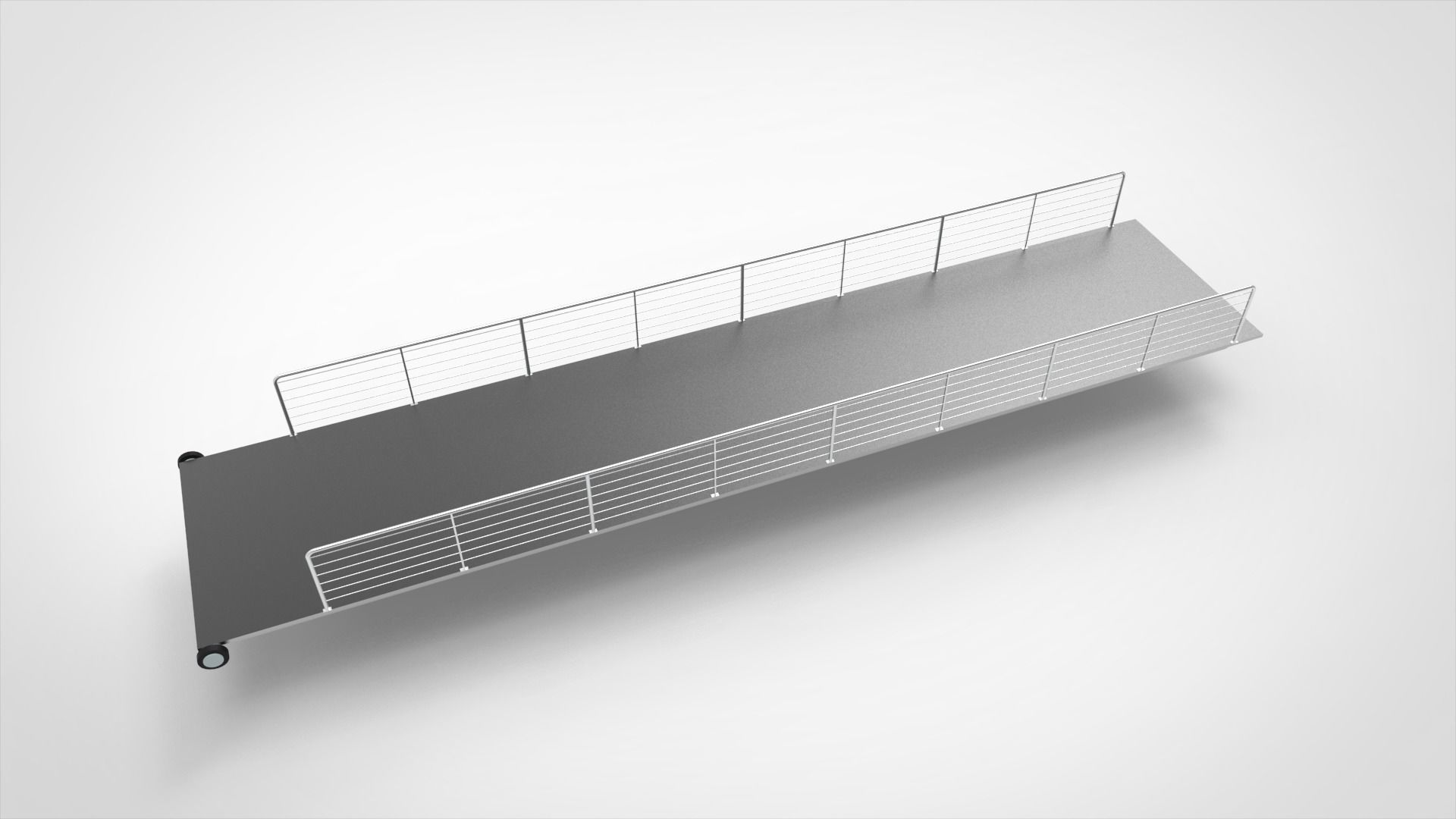 Loading ramp ship 3D model_4