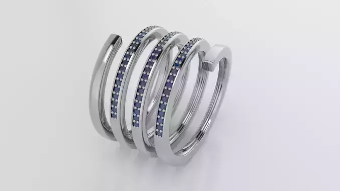 jewelry gold ring with diamond