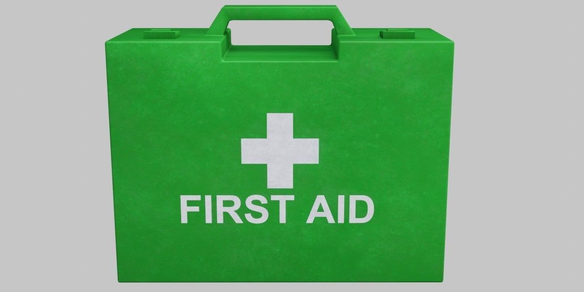 First Aid Kit 3D Model Low-poly 3D model_7