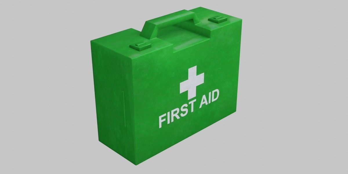 First Aid Kit 3D Model Low-poly 3D model_8