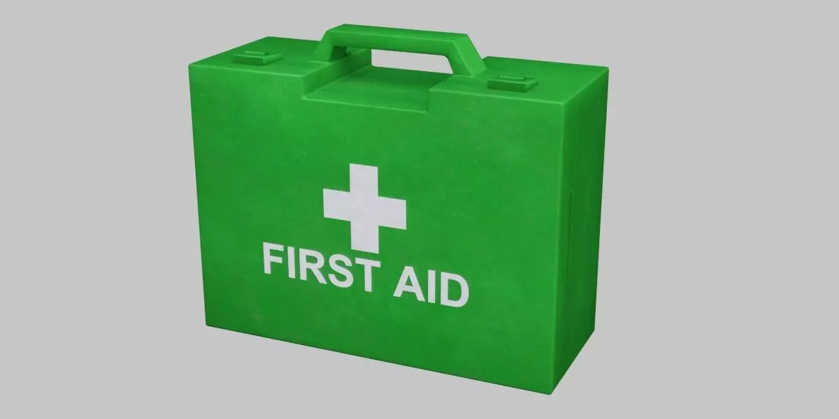 First Aid Kit 3D Model Low-poly 3D model_0