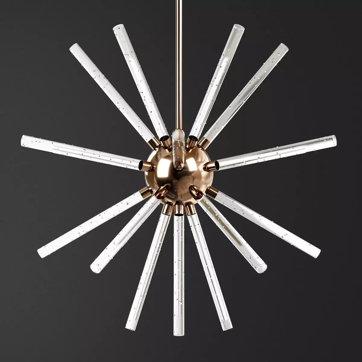 ASTRO CHANDELIER Low-poly 3D model_0
