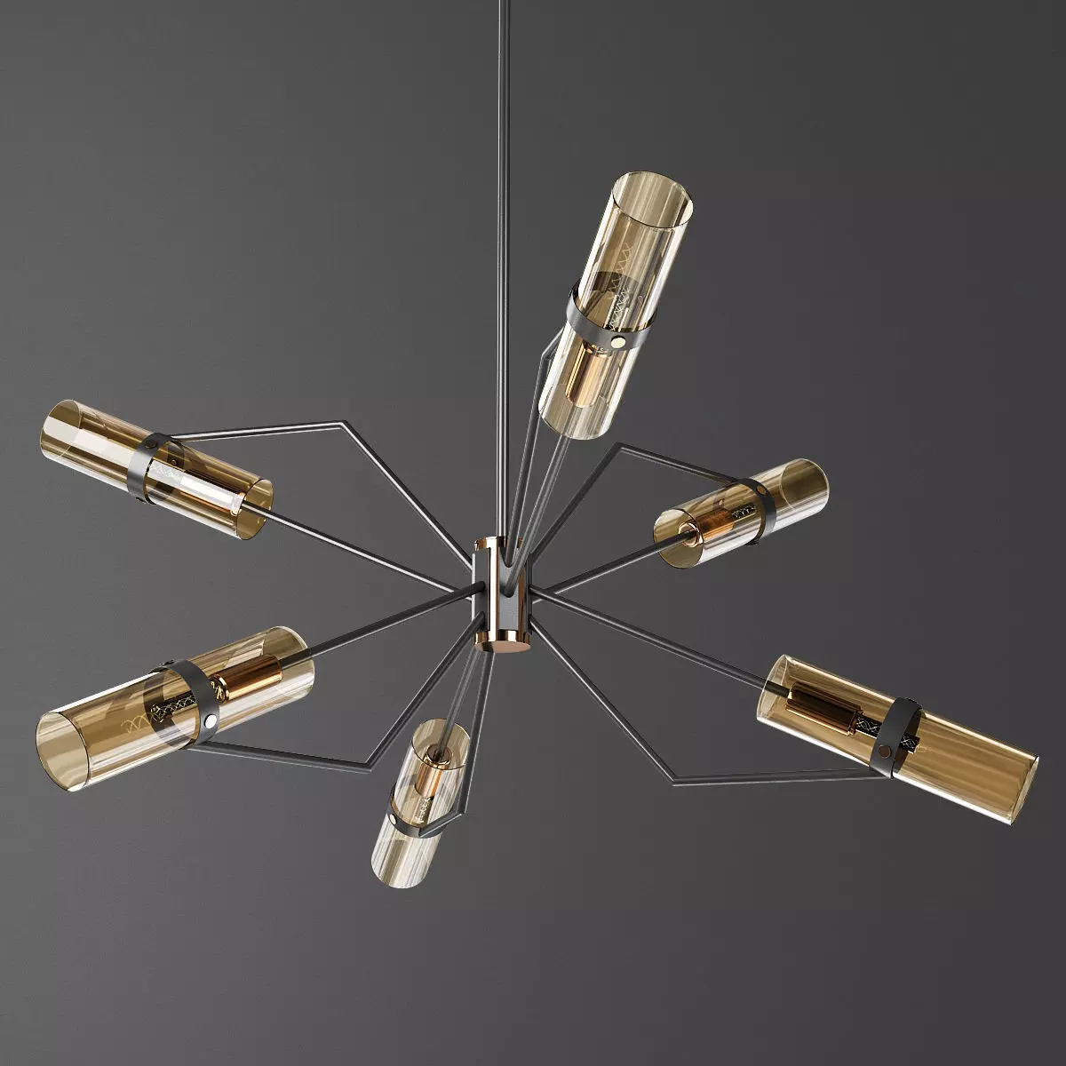 RAEF CHANDELIER Low-poly 3D model_0