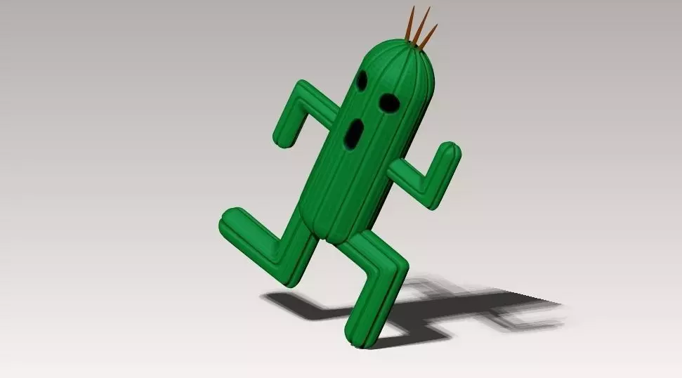 cactuar statue 3D print model