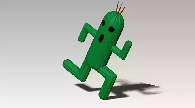 cactuar statue 3D print model