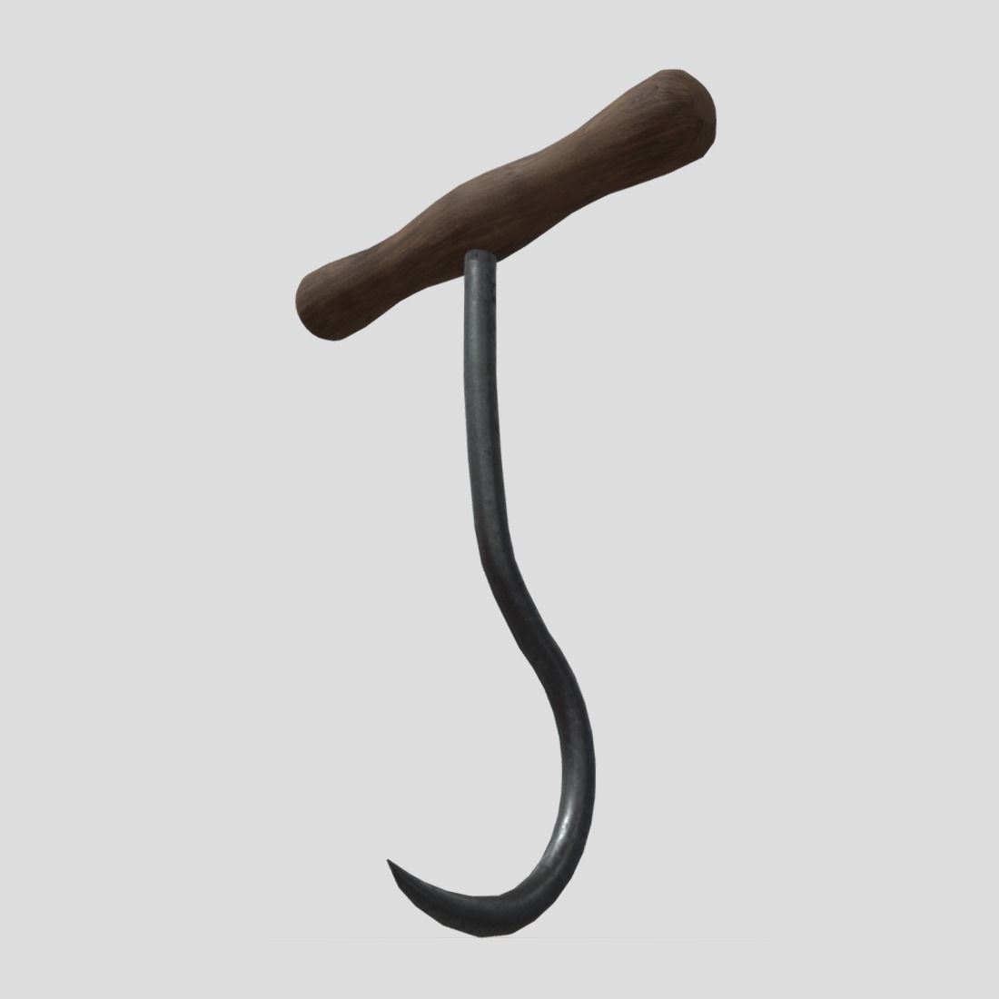 Meat Hook 6 Low-poly 3D model_11
