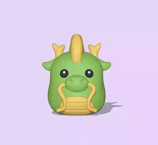 Zodiac Dragon 3D print model