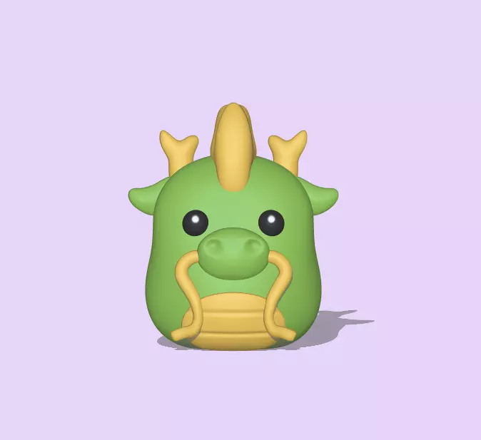 Zodiac Dragon 3D print model