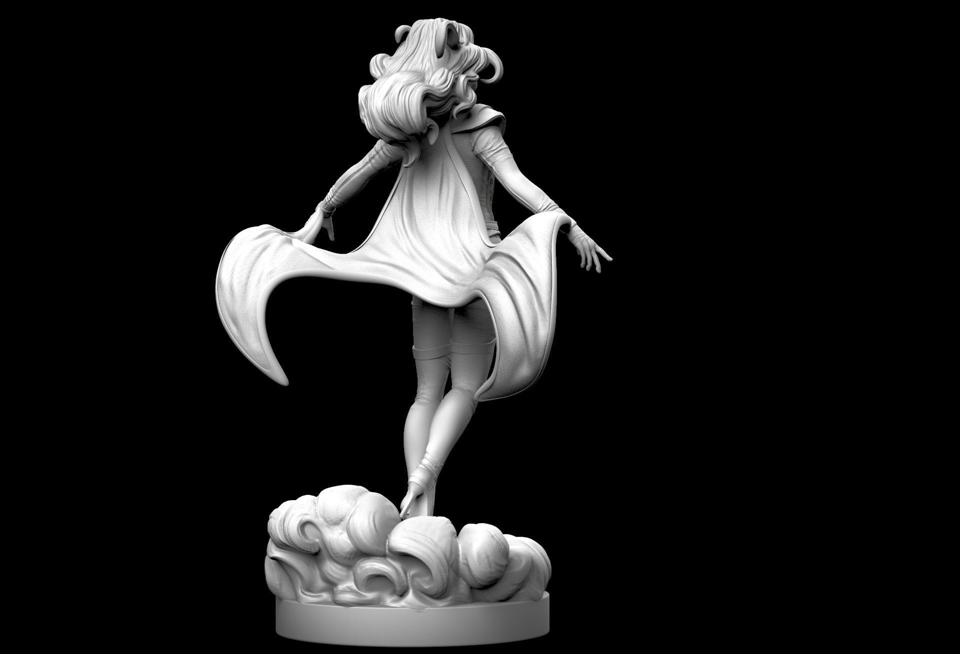 Storm Fan Art 3D print model_5