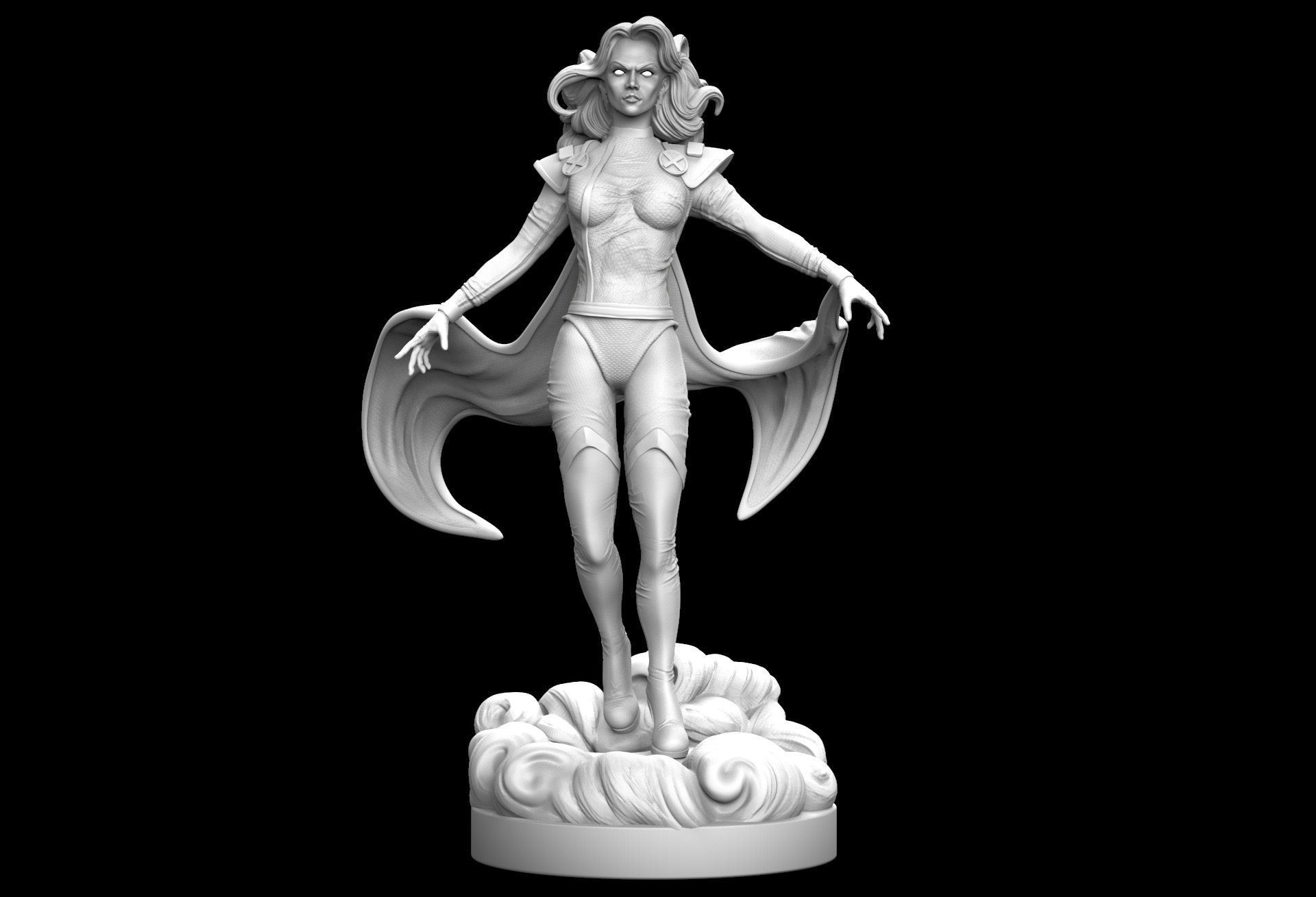 Storm Fan Art 3D print model_1