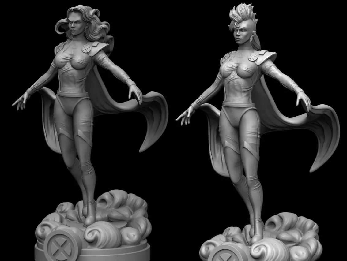 Storm Fan Art 3D print model_0