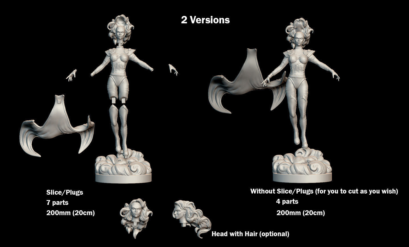 Storm Fan Art 3D print model_6