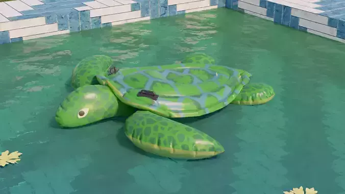 Inflatable Turtle