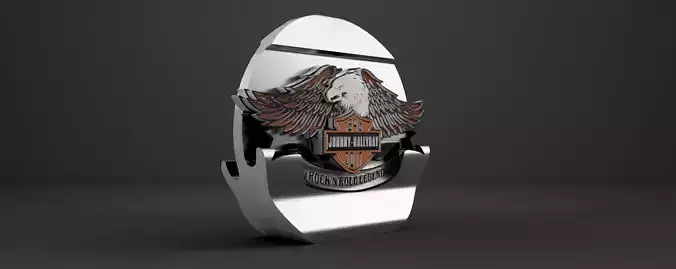 JOHNNY HALLYDAY TROPHEE DE DECORATION