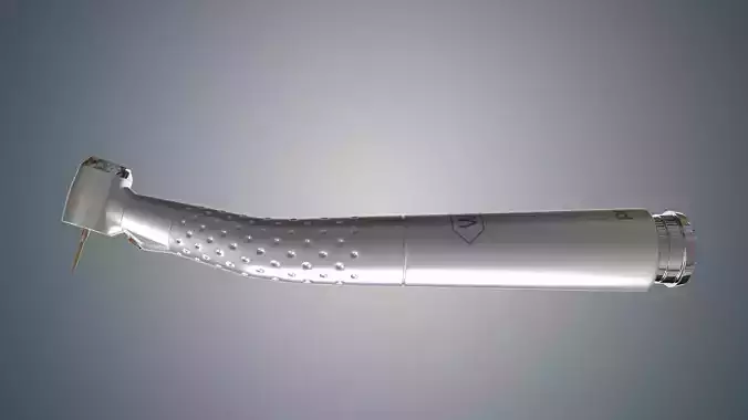 Dental Drill Low-poly 3D model