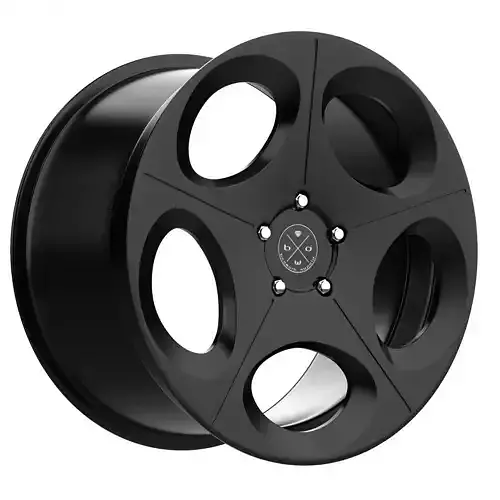 Blaque Diamond bd77 wheel  3D model