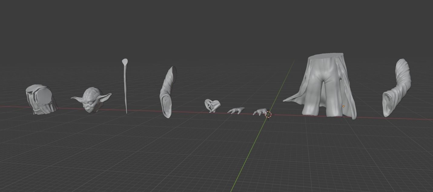 Yoda - 3D Print Free 3D print model_6