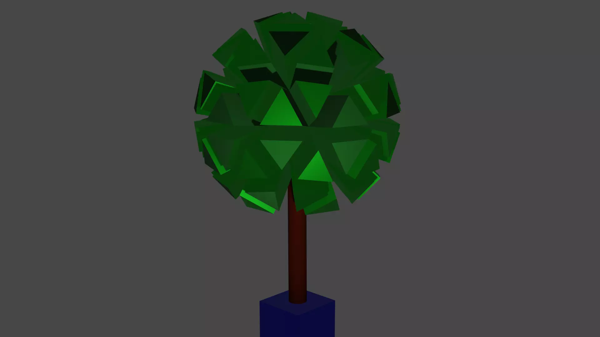 Stylized Tree  3D model_0