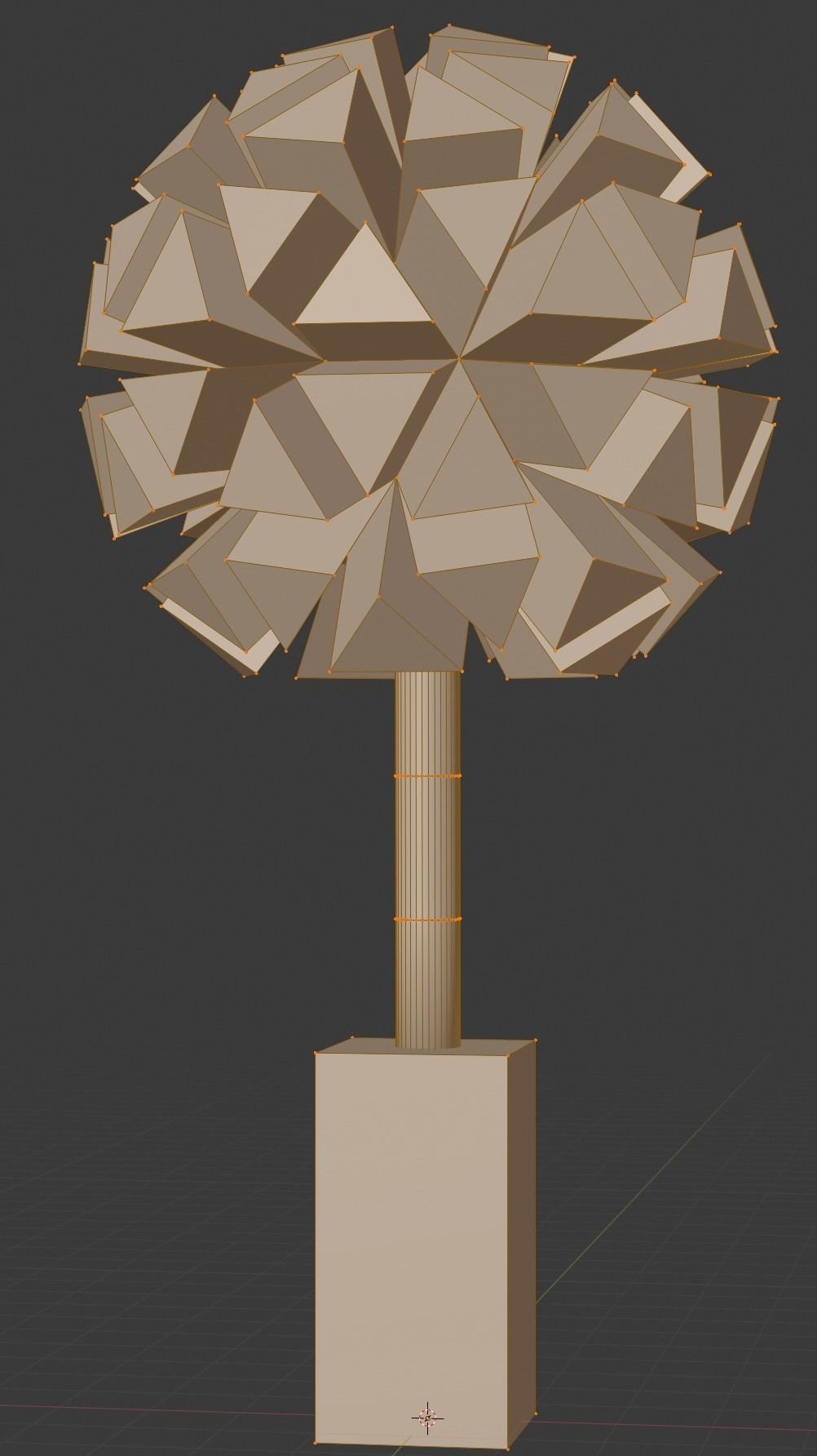 Stylized Tree  3D model_2