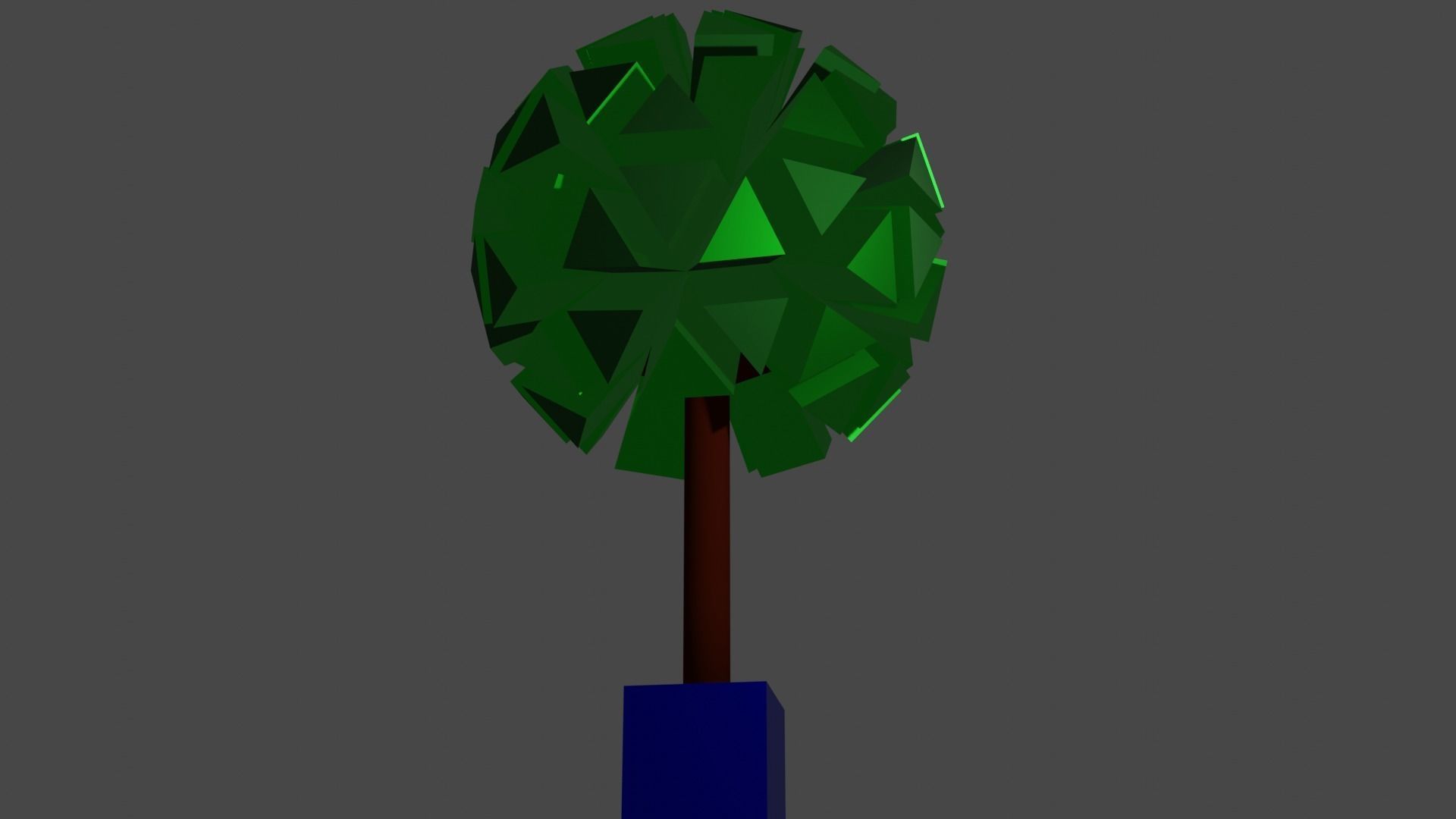 Stylized Tree  3D model_1