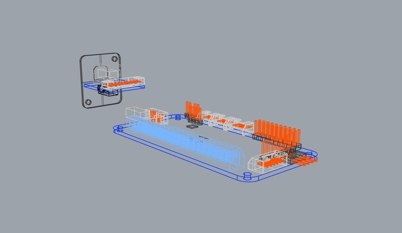 Brook PS4 Audio Fighting Board 3D model_5