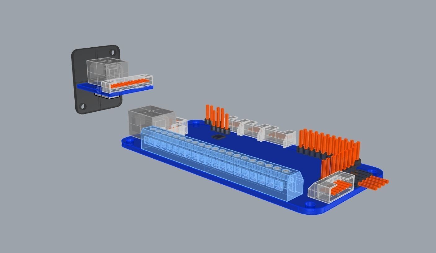 Brook PS4 Audio Fighting Board 3D model_2